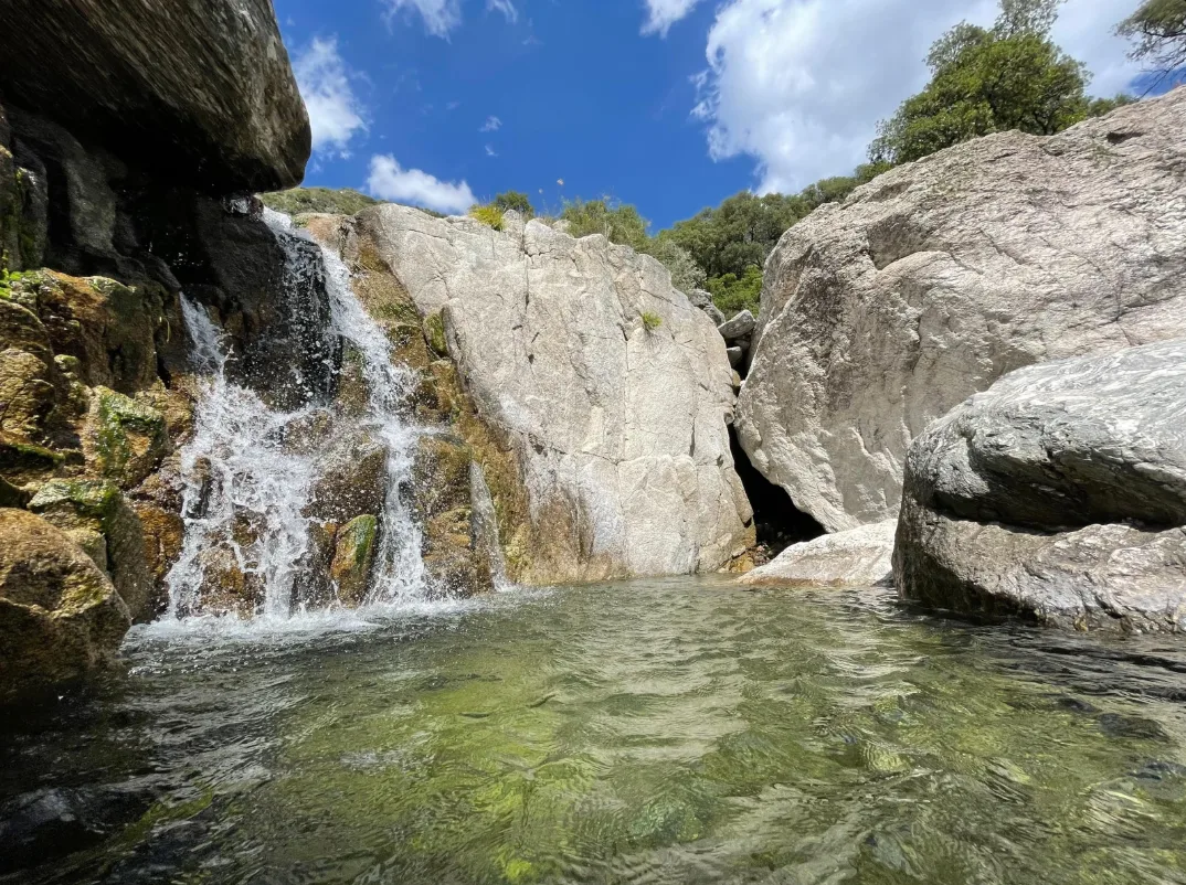 Salto del Tabaquillo en las Sierras de los Comechingones, Villa de Merlo